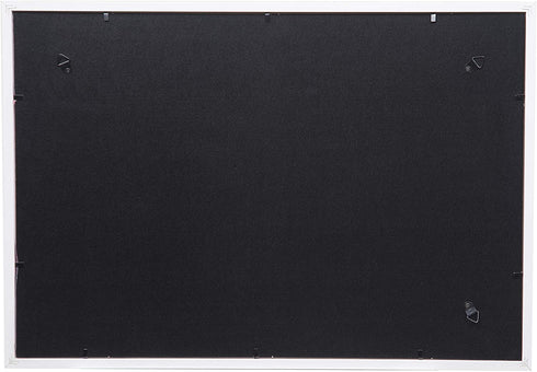 Gallery Solutions 17FW2260E Solid Wood Wall Poster Frame, 13" x 19", White