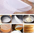 Springform Cake Pans - 4" 7" 9" Non-stick Round Bakeware Cake Pan and 150-piece Parchment Paper Liners (BLACK)