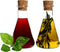 Simax Oil And Vinegar Dispenser Set: Borosilicate Glass Kitchen Oil Dispenser Set with Cork Top - Olive Oil And Vinegar Dispenser Bottle - Oil Vinegar Dispenser Set - Olive Oil Cruet Set of 2-8 Oz