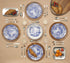 Spode Blue Italian Set of 6 Pastry Forks