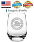 Integrity Bottles Premium Whiskey Glass, Baby Yoda One For Me, Circle - Etched Liquor Rocks Tumbler for Drinking Bourbon, Cocktail, Scotch, Vodka, Old Fashioned Unique Gifts for Men Made in USA, 11oz