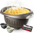 European Made Colander/Strainer, Heavy Duty Deep for Draining Pasta, Lettuce, Vegetables and Fruit, Dishwasher Safe, Mocha