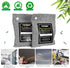 HIDBEA Activated Bamboo Charcoal Air Purifying Bags (4-Pack) Natural Deodorizer Odor Absorber Eliminator Remover for Home, Pets, Car, Closet, Shoes, 200g x 4, Gray