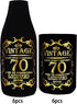 Cheers To 70th Years, 70th Birthday Can Bottle Cooler, 70th Birthday Gifts for Men, 70th Birthday Sleeve, 70th Birthday Decorations for Men, 70th Birthday Party Supplies, 70th Birthday Favors