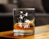 Duck Pond Whiskey Rocks Glass - Cabin Themed Gifts or Rustic Decor for Men and Women - Fun Whisky Drinking Tumbler - 10.25 oz