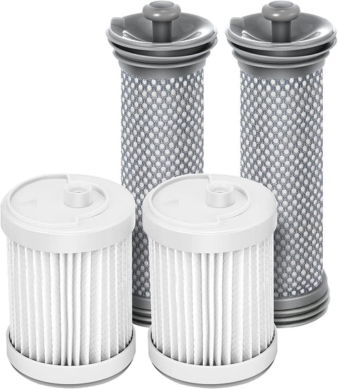 JORAIR Replacement Filter kit Compatible with Tineco A10/A11 Hero, A10/A11 Master Cordless Vacuums, 2 Pack Pre Filters & 2 HEPA Filter