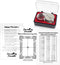 Passive Paradise Card Grading Centering Tool Set - 30x Magnifying Tool Included - Sports Trading Card Submission Pre-Inspection Kit