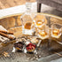 Snack Set Tray & 4 Bowls - Serving Bowls - Stainless Serving Tray - By Colleta Home