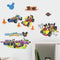 RoomMates RMK3584SCS Mickey and The Roadster Racers Peel and Stick Wall Decals