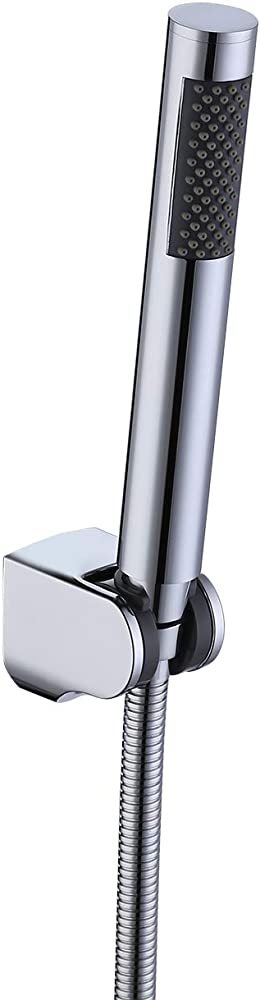 KES Bathroom Handheld Shower Head with Extra Long Hose and Bracket Holder Shower Wand Polished SUS304 Stainless Steel, LP150-PS