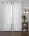 Arm & Hammer Odor Neutralizing Sheer Voile Grommet Window Curtain for Bedroom or Living Room (1 Panel)