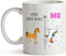 YouNique Designs Sober Coffee Mug, 11 Ounces, White, Unicorn Mug, 1 Year Sobriety Gifts for Women