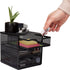 Mind Reader 3 Tier Drawer Organizer, Black