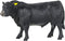 Big Country Toys Cow Angus Bull 1:20 Scale