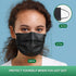 Made in USA, ECOGUARD 3-ply Disposable Face Mask with Multicolors, Comfortable & Breathable, 50 Pack