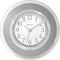 Westclox 12" Glitter Wall Clock for Kitchen- Home Office-Livingroom, House Warming Gift (Silver)