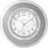 Westclox 12" Glitter Wall Clock for Kitchen- Home Office-Livingroom, House Warming Gift (Silver)