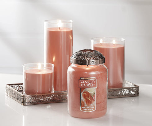 Yankee Candle Small Tumbler Candle, Strawberry Lemon Ice