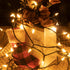 AWQ 108FT 300 LED Fairy String Lights Christmas Fairy String Lights Plug in 8 Modes Extendable for Indoor Outdoor Wedding Birthday Christmas Tree Garden Decor(Warm White)
