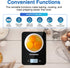 Homestine Digital Food Scale, 11lb Kitchen Scale Weight Grams and oz for Cooking Baking, 1g/0.1oz Precise Graduation, Lightweight Solid Plastic and Tempered Glass
