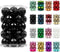 XmasExp Christmas Ball Ornaments (2.36", Black) 34ct Christmas Ball Ornaments Shatterproof Xmas Tree Hanging Balls Decorations Perfect for Holiday Wedding Christmas Decor