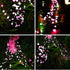 Quntis Christmas Firecracker Fairy String Lights, 13FT 400 LEDs Outdoor Indoor Valentines Cluster Twinkle Lights - Linkable Xmas Decor Lights 8 Modes for Wedding Party Window Yard Tree, Pink White