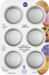 Wilton Jumbo Non-Stick Muffin Pan, 6-Cup