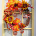 24 Pieces Thanksgiving Buffalo Plaid Ornament Wooden Hanging Sign Hanging Wishes Craft for Fall Harvest Wall Decoration 6 Styles Pumpkin Turkey Truck (Orange and Black) (Orange and Black, 24)