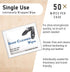 Diamond Wipes Pre-Moistened Shoe Shine Wipes Pack of 50 Individually Wrapped Streak-Free Cleaning Wipes Perfect For Use On Leather Convenient Size For On The Go