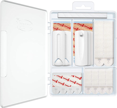 Command Picture Hanging Kit, Various Sized Picture Hanging Hooks and Strips to Hang Up to 15 Pictures, Indoor Use, Decorate Damage-Free