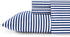 Marimekko Percale Collection Sheet Set-100% Cotton, Crisp & Cool, Lightweight & Moisture-Wicking Bedding, Twin/Twin XL, AJO Blue
