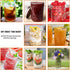 Mason Jars 8 oz 12 Pack Mini Jelly Jars With Regular Mouth Airtight Lids and Bands, Small Glass Jars for Jam, Honey, Meal Prep, Overnight Oats, Wedding Favors, Shower Favors, Salads, Baby Foods