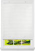 Achim Home Furnishings Vinyl Roll-Up Blind Cordless Solstice, 48" x 72", White