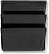 Officemate 26092 Letter Size Wall File, Recycled, 13 W x 4-1/8 D x 14-1/2 H, Black