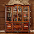 LXYUUM Wood Carved Long Onlay Applique Unpainted Frame Wood Appliques and Onlays for Furniture (04, 40x11cm/15.75x4.33inch)
