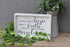 Parisloft Where There is Hope There is Faith Where There is Faith Miracles Happen Wood Wall Framed Sign, White Washed Wood Inspirational Wall Decor