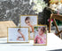 Levilan 4x6 inch Multi Glass Picture Frame Family Photo Display for Desk or Wall, Nordic Geometry Home Decor Double Glass & Brass Metal (4x6?)