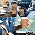 VALUE 16 oz Reusable coffee mug set Cork Cups Travel Mugs Set of 2