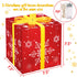 3Packs Christmas Decorations Lighted Gift Boxes - Xmas Tree Skirt Present Ornaments for Home Indoor Outdoor Party Decor with Bows (Assembly Needed,Batteries Not Included)