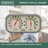 Springfield Color Track Humidity Meter and Thermometer