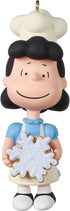 Hallmark Keepsake 0.98" Miniature Christmas Ornament 2021, The Peanuts Gang Baker Lucy, Mini