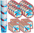 Airplane Birthday Party Supplies Set Plates Napkins Cups Tableware Kit for 16