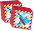 Airplane Birthday Party Supplies Set Plates Napkins Cups Tableware Kit for 16