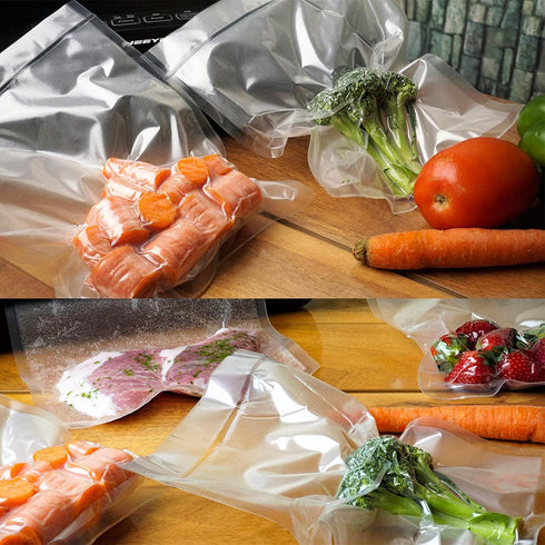 Neeyer Vacuum Sealer Machine Storage Bags,Seal a Meal Vacuum Sealers BPA Free Safe Universal Pre-Cut bag, 100 Pint 8" x 12"