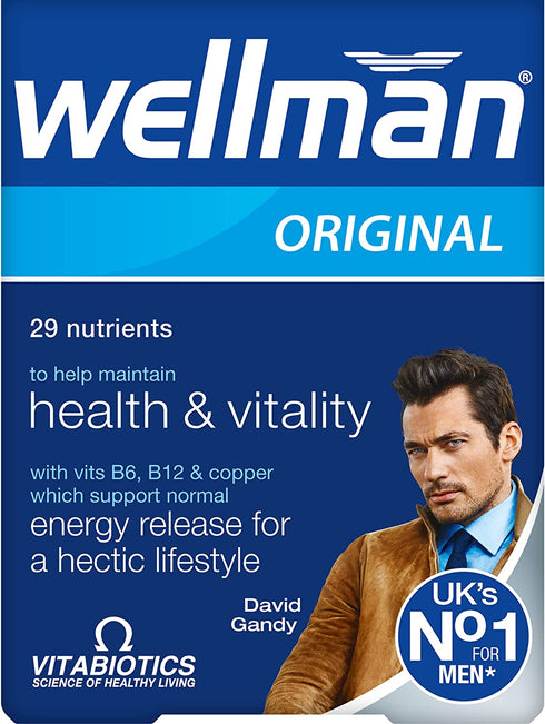 Vitabiotics Wellman 30 Tablets