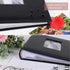 RECUTMS Photo Album 4x6 Hold 200 Pictures Pockets Premium Leather Cover Memo Record Family Photo Book Horizontal Photos Record Wedding Anniversary Baby Holiday Photo Albums(Black)