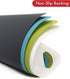 Dexas Heavy Duty Grippmat Flexible Cutting Board Set of Four, 11.5 by 14 inches: Gray, Turquoise, White, Green