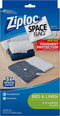 Ziploc Space Bag Clothes Vacuum Sealer Storage Bags for Home and Closet Organization, XL, 2 Bags Total