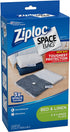 Ziploc Space Bag Clothes Vacuum Sealer Storage Bags for Home and Closet Organization, XL, 2 Bags Total