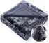 EHEYCIGA Faux Fur Sherpa Blanket Throw, Grey Tie-dye Fuzzy Plush Fluffy Soft Sherpa Fleece Throw Blanket for Sofa, Couch and Bed- 50x65 Inches